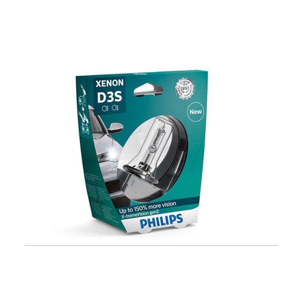 Philips D3S X-treme Vision + 150% Xenonpre, 1 stk.