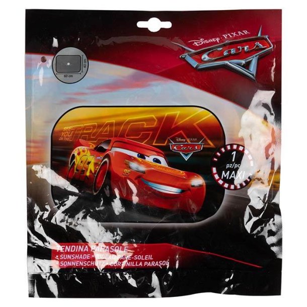 Disney solbeskytter Cars 3 - 1 stk. - 60x40 cm