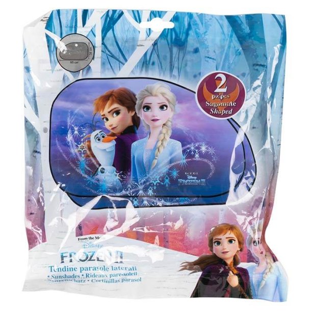 Disney solbeskytter Frozen - 2 stk. - 65x38 cm