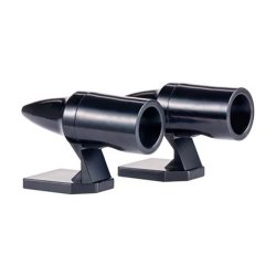 Vildtfljte sort - 2 stk.