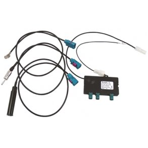 DAB/FM antenne splitter med kabel