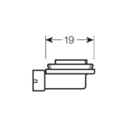 Bosma Pre 12V H9 65W PGJ19-5 - 1 stk.