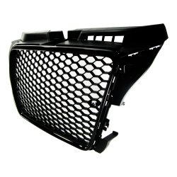 JOM Frontgrill honeycomb i mat sort til Audi A3 8P rgang 2009-2012