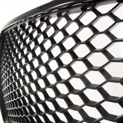 JOM Frontgrill honeycomb i mat sort til Audi A3 8P rgang 2009-2012