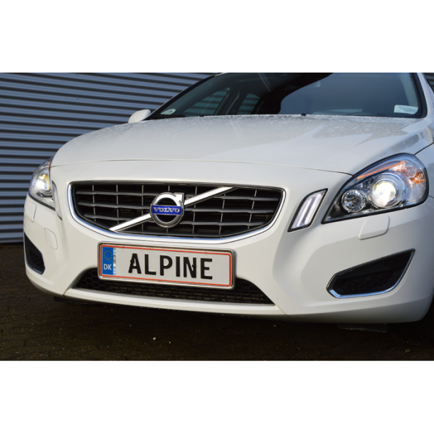 Rustfri nummerpladeramme