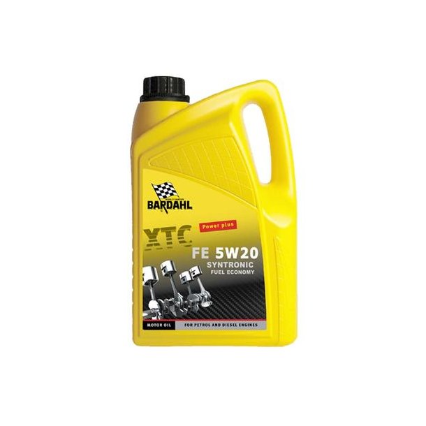 Bardahl Motorolie - XTC FE 5W20 Syntronic 5 ltr. 