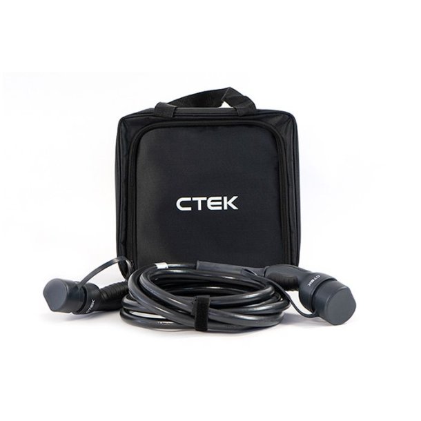 CTEK type 2 ladekabel til elbil 32a 22kw 3-faset