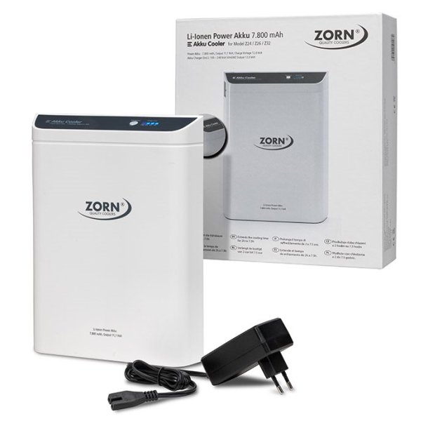 ZORN 25L elektrisk kleboks 12/230V ink. batteri 7,8 Ah