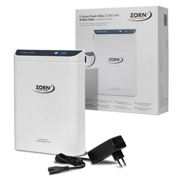 ZORN 30L elektrisk kleboks 12/230V ink.batteri 20,8 Ah