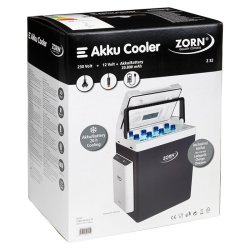 ZORN 30L elektrisk kleboks 12/230V ink.batteri 20,8 Ah