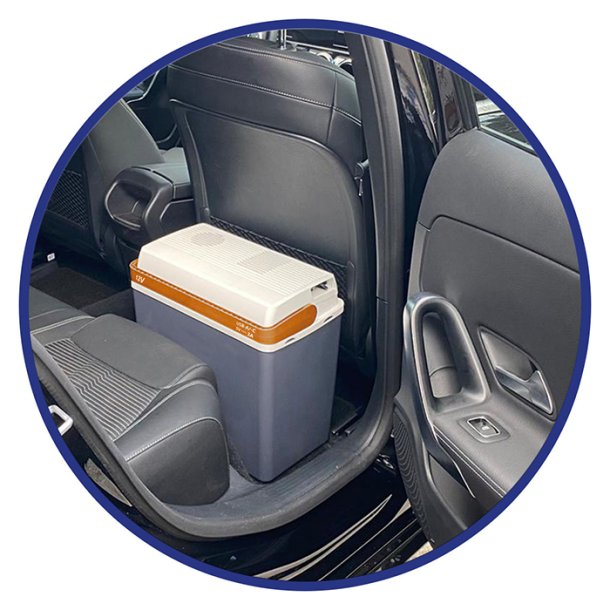 ZORN 21L Elektrisk k�leboks 12V med USB A+C