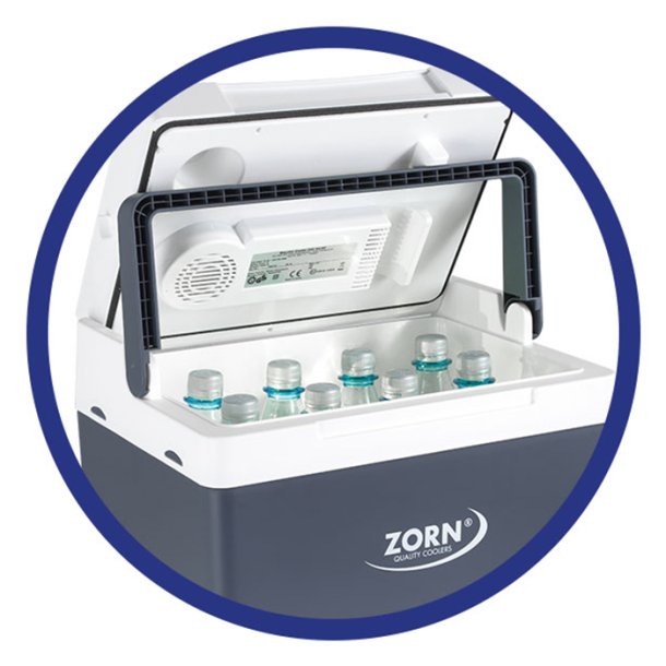 ZORN 21L Elektrisk k�leboks 12V med USB A+C