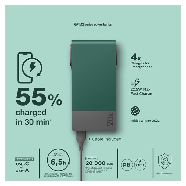 ZORN 30L elektrisk kleboks 12/230V inkl. Powerbank