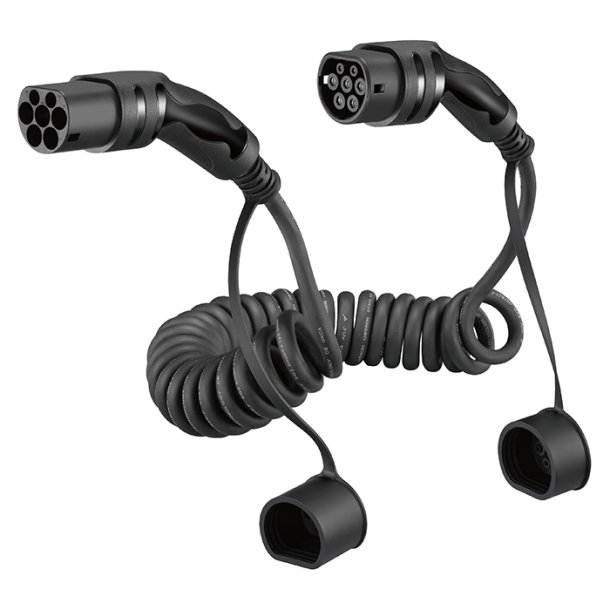 AVANT Spiralladekabel Type-2 32A 3-faset 5 Meter