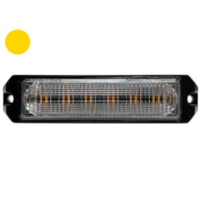LED flash m. nats�nkning - gul blink, 6x3W/9-30V