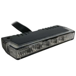 NR180 led flash 180� til frontgrill ell. spejl � gul blink