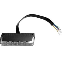 NR180 led flash 180� til frontgrill ell. spejl � gul blink