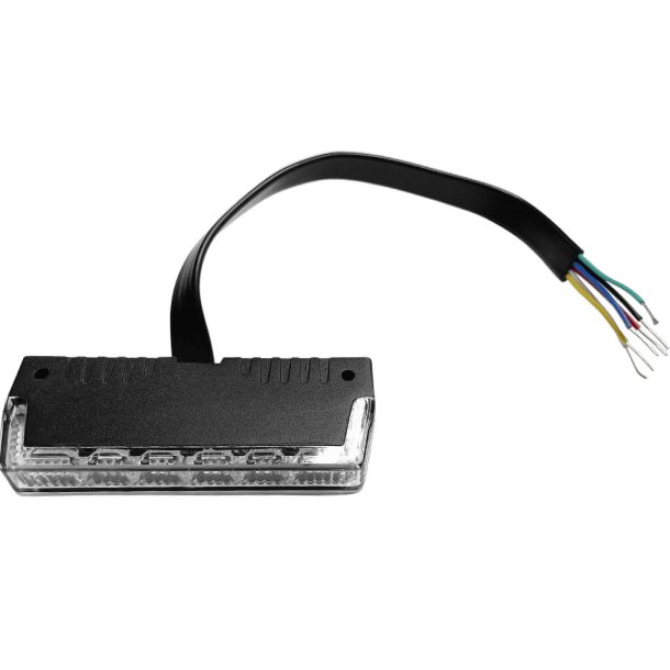NR180 led flash 180� til frontgrill ell. spejl � gul blink