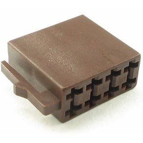 ISO Hun hus til hjtaler 8 pins - Universal - brun