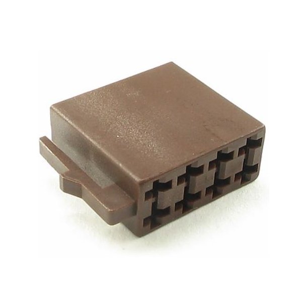 ISO Hun hus til hjtaler 8 pins - Universal - brun