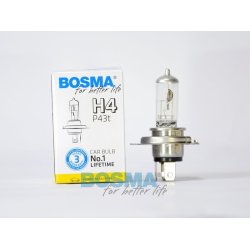 Bosma Pre 12V 60/55W H4 P43t No. 1 LIFETIME - 1 stk.