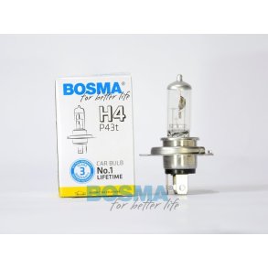 Bosma Pre 12V 60/55W H4 P43t No. 1 LIFETIME - 1 stk.