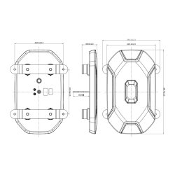 Elena led mini lysbro m. magnet/cigarstik 380 mm