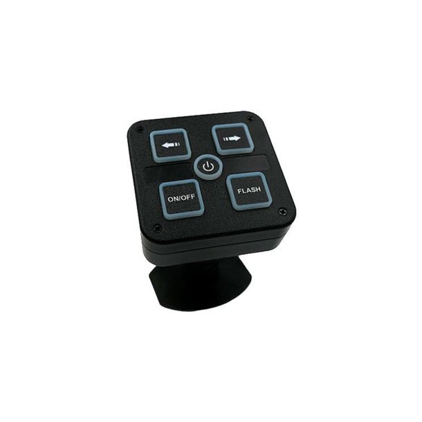 Kontrolpanel m. indbygget rel� m/trykpanel. 4 udgange. 10-30V