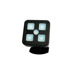 Kontrolpanel m. indbygget rel� m/trykpanel. 4 udgange. 10-30V