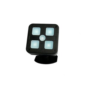 Kontrolpanel m. indbygget rel� m/trykpanel. 4 udgange. 10-30V