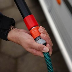 Vikan teleskopskaft 100-160 cm med Gardena kobling