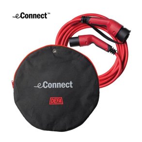 Bl�d opbevaringstaske for ladekabel