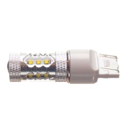 LED pre 80W CREE LED 10-30V - 7443 Canbus - Xenon hvid