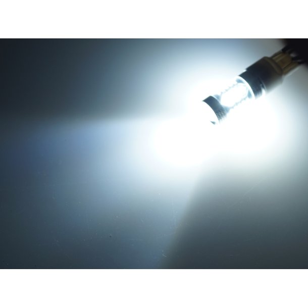 LED pre 80W CREE LED 10-30V - 7443 Canbus - Xenon hvid