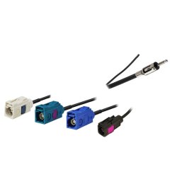 Forlngerkabel 12 m Fakra/DIN for AM/FM med phantom spnding