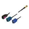 Calearo DAB+/GPS kabel Fakra til SMB hunstik, 5 m