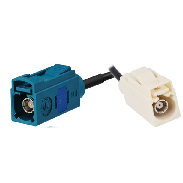 Adapterkabel for original kabel ved antenne, Fakra hun til Fakra hun 120 cm