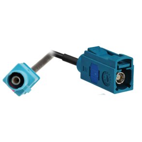 Adapterkabel for original kabel ved antenne, Fakra hun til Fakra han 120 cm