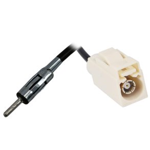 Adapterkabel for original kabel ved antenne, Fakra hun til DIN han 15 cm