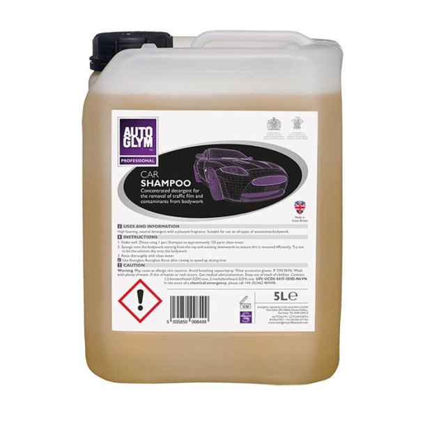 Autoglym Autoshampoo No.14 - uden voks 5 ltr.
