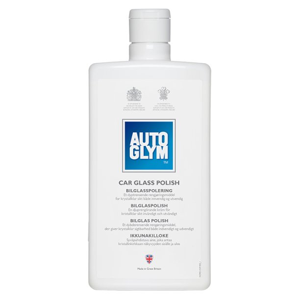 Autoglym RUDERENS - Car Glass Polish med Antidug - 500 ml.