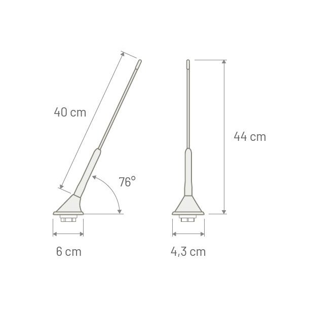 Calearo 16V Antenne Uden Forstrker, 76&deg; Hldning