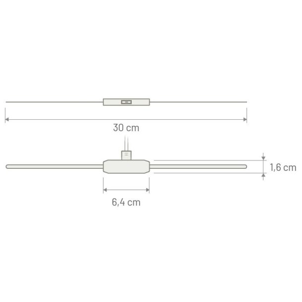 Calearo Universal Rude Antenne FM/AM, Med Dobbelt Forstrker