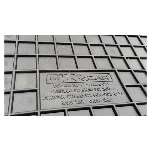 Gummimtter C4 Picasso 5 pers. C4 Space Tourer 2014-