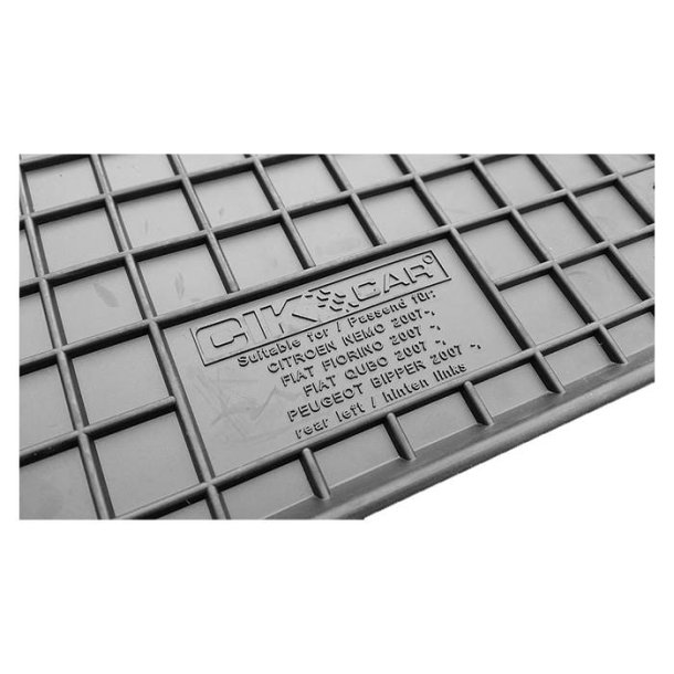 Gummimtter Citroen Nemo Multispace 2008-