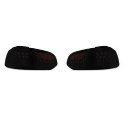 LED baglygter mrk sort til VW Golf 6 rgang 2008-2012 - Dynamisk