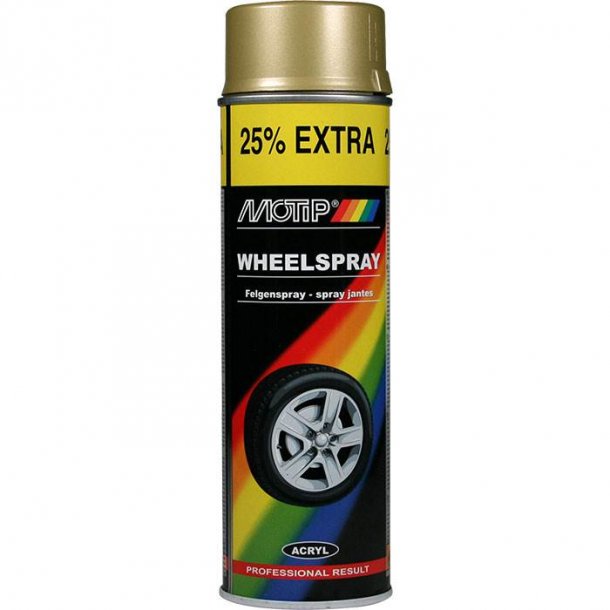 MOTIP Flgspray - guld - 500 ml.