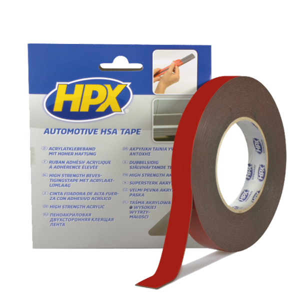 HPX dobbeltklbende tape 12 mm x 10 m