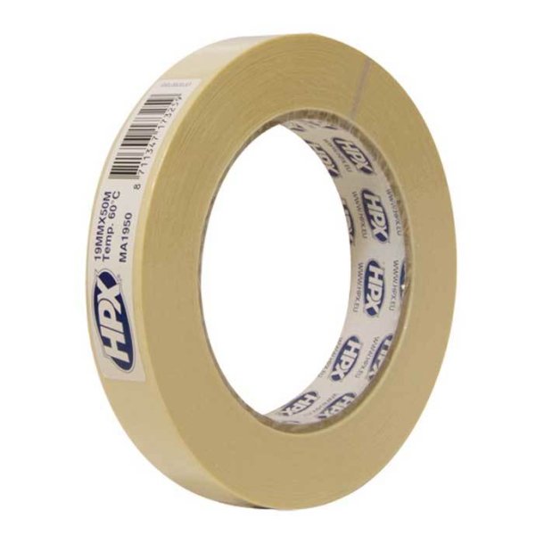 HPX afdkningstape op til 60 grader - 19 mm x 50 m
