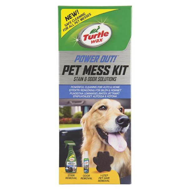 Turtle Wax Power Out! Pet mess kit